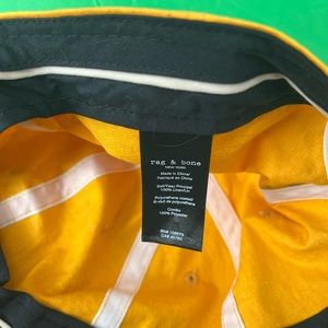 Rag and bone brand new yellow hat